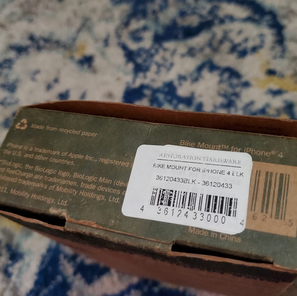 Biologic Bike Mount For iPhone 4 & iPhone 4S Black NIB - Picture 10 of 12